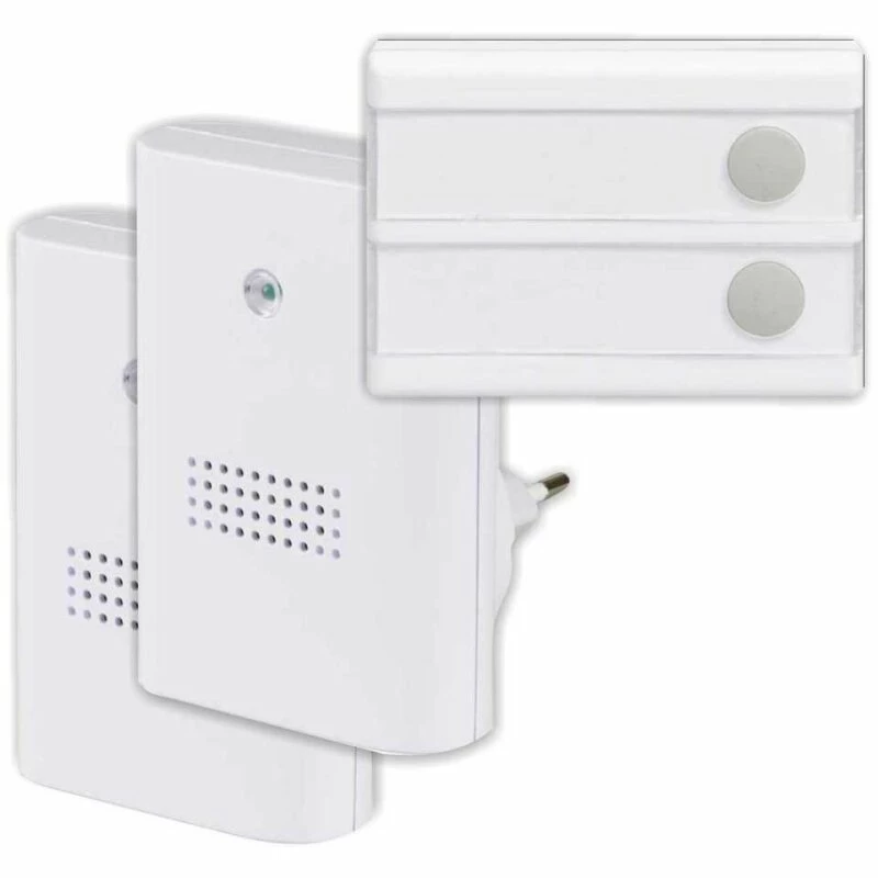 2 Familien Funkklingel Inklusive 2 Stück EMPFÄNGER HX Plugin Steckdose 1 2 Familien Funkklingel Inklusive 2 Stück EMPFÄNGER HX Plugin Steckdose