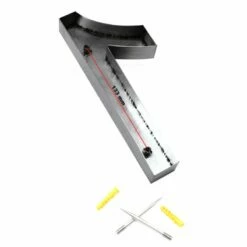 3-D Hausnummer "1" Anthrazit 20cm Arial Rostfrei Und Wetterfest -Türschilder aus Edelstahl Geschäft 3 d hausnummer 1 anthrazit 20cm arial rostfrei und wetterfest4