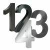 3-D Hausnummer 20cm Arial Rostfrei Und Wetterfest In Verschieden Farben