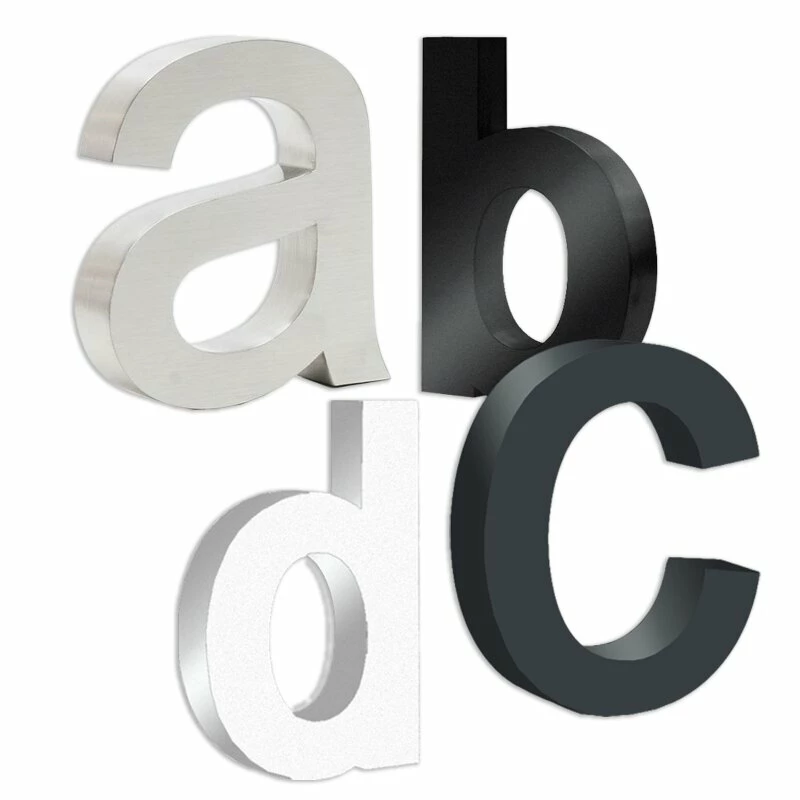 3-D Hausnummer 20cm Arial Rostfrei Und Wetterfest In Verschieden Farben 2 3-D Hausnummer 20cm Arial Rostfrei Und Wetterfest In Verschieden Farben – Bild 2