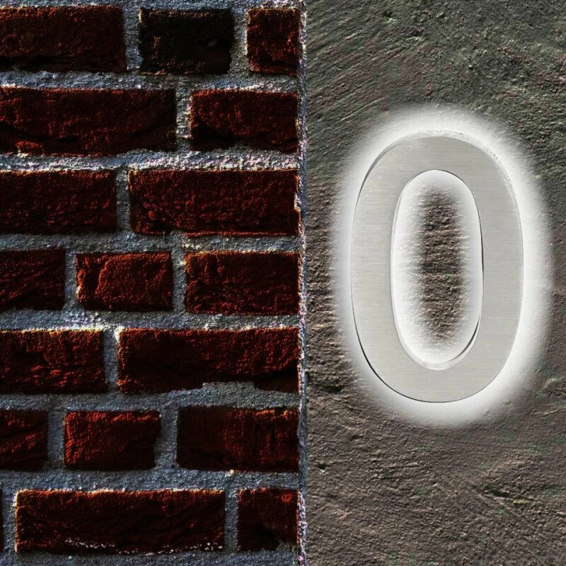 3-D Hausnummer 20cm Arial Rostfrei Und Wetterfest In Verschieden Farben 3 3-D Hausnummer 20cm Arial Rostfrei Und Wetterfest In Verschieden Farben – Bild 3