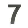 3-D Hausnummer "7" Anthrazit 20cm Arial Rostfrei Und Wetterfest