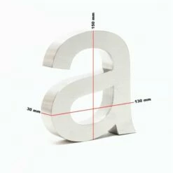 3-D Hausnummer A Aus Edelstahl 15cm Arial Rostfrei Und Wetterfest -Türschilder aus Edelstahl Geschäft 3 d hausnummer a aus edelstahl 15cm arial rostfrei und wetterfest4
