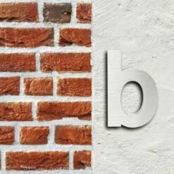 3-D Hausnummer B Aus Edelstahl 20cm Arial Rostfrei Und Wetterfest -Türschilder aus Edelstahl Geschäft 3 d hausnummer b aus edelstahl 20cm arial rostfrei und wetterfest5