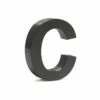 3-D Hausnummer "c" Anthrazit 15cm Arial Rostfrei Und Wetterfest
