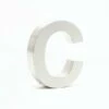 3-D Hausnummer C Aus Edelstahl 15cm Arial Rostfrei Und Wetterfest