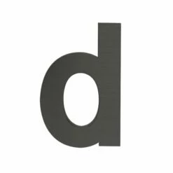 3-D Hausnummer "d" Anthrazit 20cm Arial Rostfrei Und Wetterfest -Türschilder aus Edelstahl Geschäft 3 d hausnummer d anthrazit 20cm arial rostfrei und wetterfest3