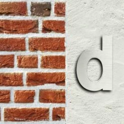 3-D Hausnummer D Aus Edelstahl 20cm Arial Rostfrei Und Wetterfest -Türschilder aus Edelstahl Geschäft 3 d hausnummer d aus edelstahl 20cm arial rostfrei und wetterfest5