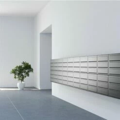 3-Fach Briefkasten Wandbriefkasten Comic Rost RAL 8001 Mit Edelstahlklappe -Türschilder aus Edelstahl Geschäft 3 fach briefkasten wandbriefkasten comic rost ral 8001 mit edelstahlklappe6