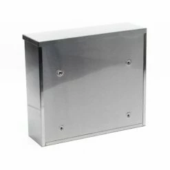 3er Briefkastenanlage Edelstahl Wandbriefkasten -Türschilder aus Edelstahl Geschäft 3er briefkastenanlage edelstahl wandbriefkasten6