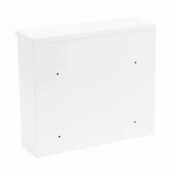 3er Wandbriefkasten Anlage Weiß RAL 9016 -Türschilder aus Edelstahl Geschäft 3er wandbriefkasten anlage weiss ral 90166