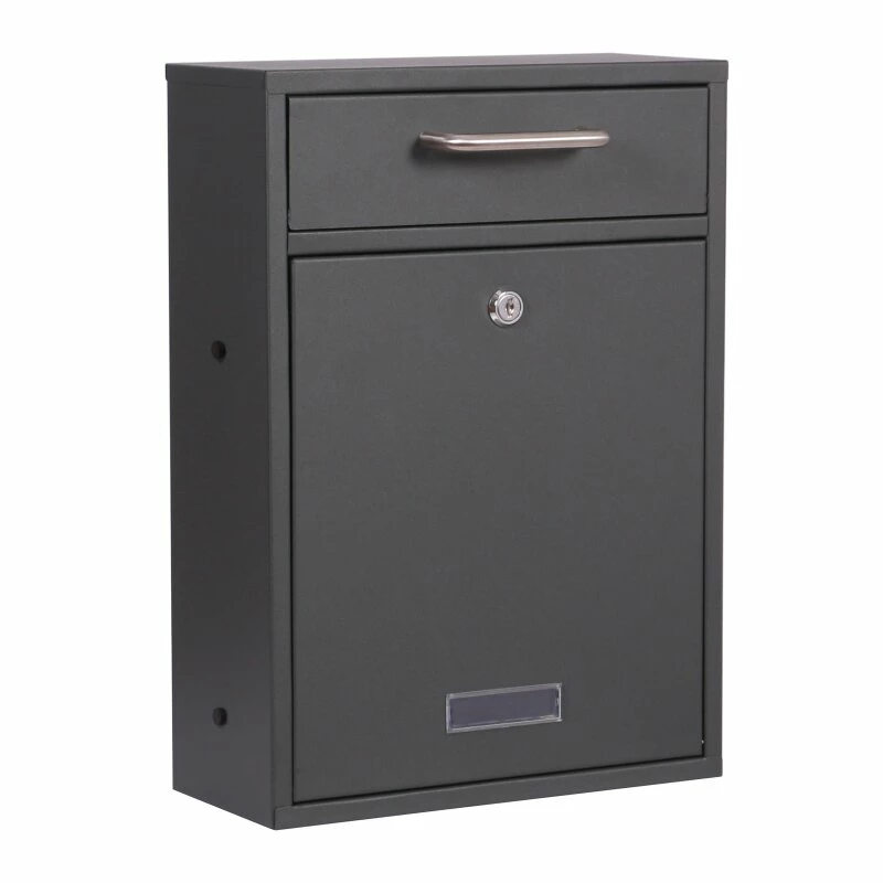 4 Fach Standbriefkasten Briefkastenanlage Anthrazit Grau RAL 7016 V2 5 4 Fach Standbriefkasten Briefkastenanlage Anthrazit Grau RAL 7016 V2 – Bild 5