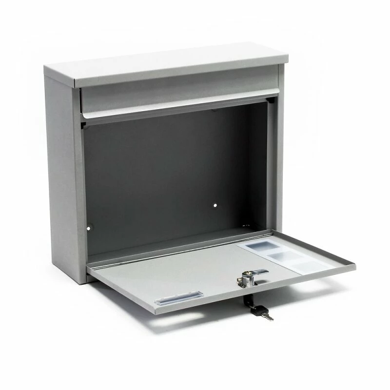 4er Briefkastenanlage Silberfarben Wandbriefkasten 5 4er Briefkastenanlage Silberfarben Wandbriefkasten – Bild 5