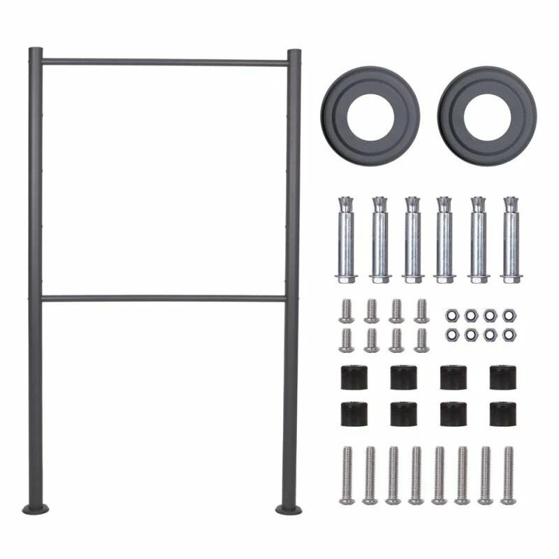 6 Fach Standbriefkasten Briefkastenanlage Anthrazit Grau RAL 7016 V2 3 6 Fach Standbriefkasten Briefkastenanlage Anthrazit Grau RAL 7016 V2 – Bild 3