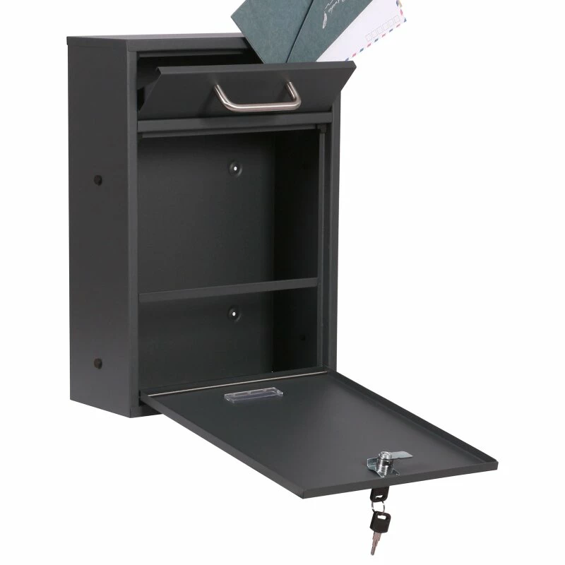 6 Fach Standbriefkasten Briefkastenanlage Anthrazit Grau RAL 7016 V2 4 6 Fach Standbriefkasten Briefkastenanlage Anthrazit Grau RAL 7016 V2 – Bild 4