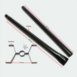 Amerikanischer Briefkasten US Mailbox SCHWARZ Mit STANDFUß -Türschilder aus Edelstahl Geschäft amerikanischer briefkasten us mailbox schwarz mit standfuss8