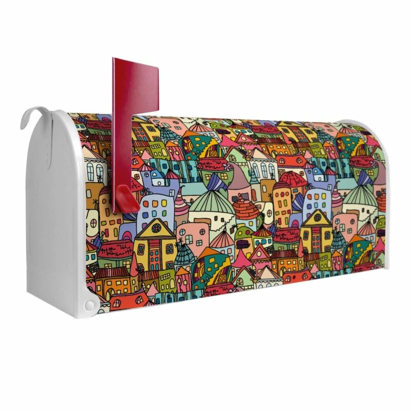 Amerikanischer US MAILBOX Briefkasten Briefbox Funky Town 1 Amerikanischer US MAILBOX Briefkasten Briefbox Funky Town