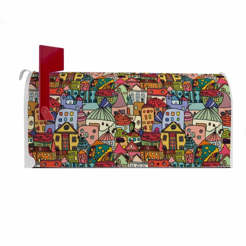 Amerikanischer US MAILBOX Briefkasten Briefbox Funky Town 3 Amerikanischer US MAILBOX Briefkasten Briefbox Funky Town – Bild 3
