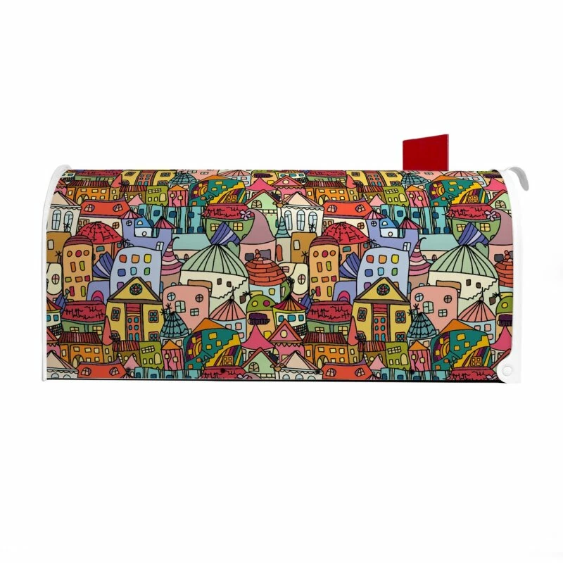 Amerikanischer US MAILBOX Briefkasten Briefbox Funky Town 4 Amerikanischer US MAILBOX Briefkasten Briefbox Funky Town – Bild 4