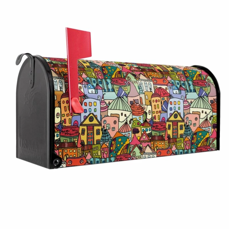 Amerikanischer US MAILBOX Briefkasten Briefbox Funky Town 7 Amerikanischer US MAILBOX Briefkasten Briefbox Funky Town – Bild 7