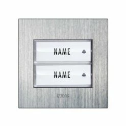 Aufputz Edelstahl Klingeltaster, Beleuchtet 1, 2-Familien 6 Aufputz Edelstahl Klingeltaster, Beleuchtet 1, 2-Familien -Türschilder aus Edelstahl Geschäft aufputz edelstahl klingeltaster beleuchtet 1 2 familien3