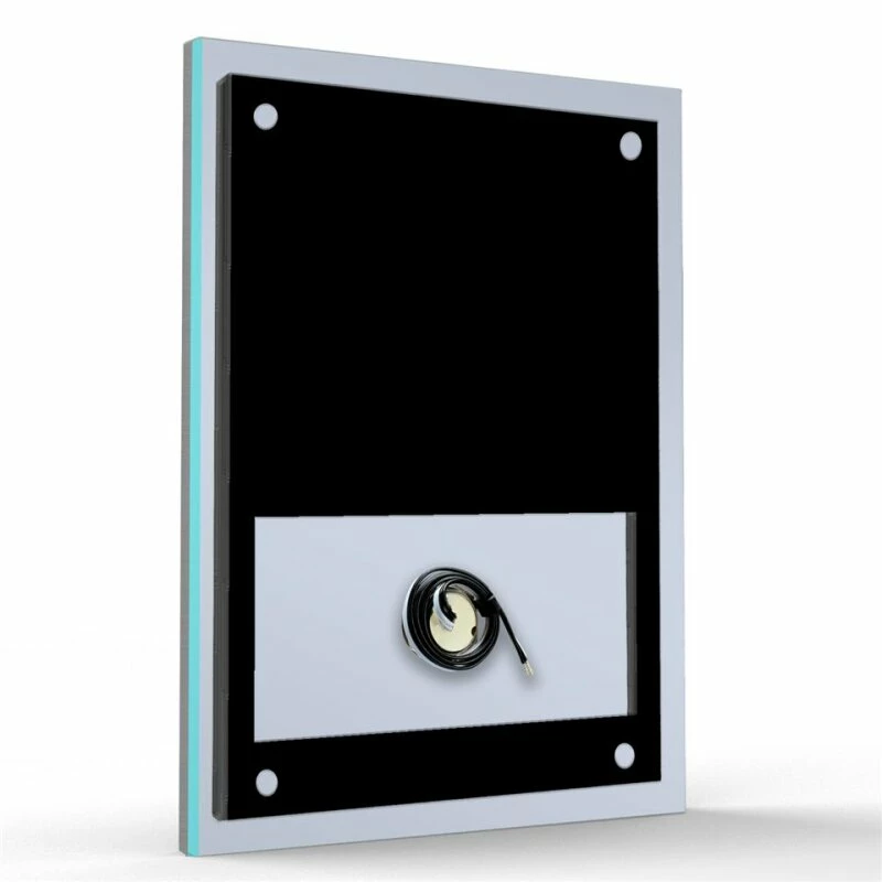 Aufputz Edelstahl Türklingel 110x160mm Superflach Ivo 5 Aufputz Edelstahl Türklingel 110x160mm Superflach Ivo – Bild 5