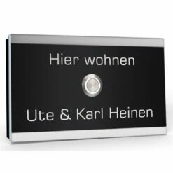 Aufputz Edelstahl Türklingel 110x85mm Superflach Alina 7 Aufputz Edelstahl Türklingel 110x85mm Superflach Alina -Türschilder aus Edelstahl Geschäft aufputz edelstahl tuerklingel 110x85mm superflach alina3