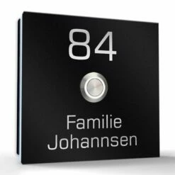 Aufputz Edelstahl Türklingel 120x120mm Superflach Janni 7 Aufputz Edelstahl Türklingel 120x120mm Superflach Janni -Türschilder aus Edelstahl Geschäft aufputz edelstahl tuerklingel 120x120mm superflach janni3