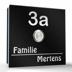 Aufputz Edelstahl Türklingel 120x120mm Superflach Klausi 7 Aufputz Edelstahl Türklingel 120x120mm Superflach Klausi -Türschilder aus Edelstahl Geschäft aufputz edelstahl tuerklingel 120x120mm superflach klausi3