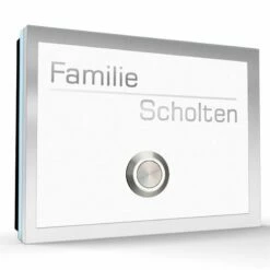 Aufputz Edelstahl Türklingel 130x100mm Anthrazit Mit LED Taster Hansi 7 Aufputz Edelstahl Türklingel 130x100mm Anthrazit Mit LED Taster Hansi -Türschilder aus Edelstahl Geschäft aufputz edelstahl tuerklingel 130x100mm anthrazit mit led taster hansi3