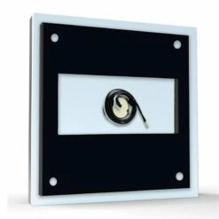 Aufputz Edelstahl Türklingel 80x80mm Mit LED Taster Ben -Türschilder aus Edelstahl Geschäft aufputz edelstahl tuerklingel 80x80mm mit led taster ben5