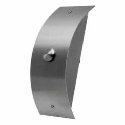 Aufputz Edelstahlklingel 75x180x45mm Little Baltimore DK1010oB -Türschilder aus Edelstahl Geschäft aufputz edelstahlklingel 75x180x45mm little baltimore dk1010ob2