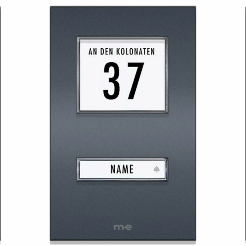 Aufputz Klingeltaster Für 1, 2, 3-Familienhaus In Verschiedenen Farben 4 Aufputz Klingeltaster Für 1, 2, 3-Familienhaus In Verschiedenen Farben – Bild 4