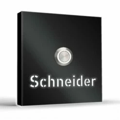 Aufputz Türklingel Edelstahl Beleuchtet 100x100mm -Türschilder aus Edelstahl Geschäft aufputz tuerklingel edelstahl beleuchtet 100x100mm4