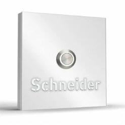 Aufputz Türklingel Edelstahl Beleuchtet 100x100mm -Türschilder aus Edelstahl Geschäft aufputz tuerklingel edelstahl beleuchtet 100x100mm5
