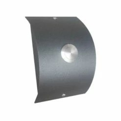 Aufputz Türklingel Edelstahl RAL 7016 Anthrazit Struktur Pulverbeschichtet