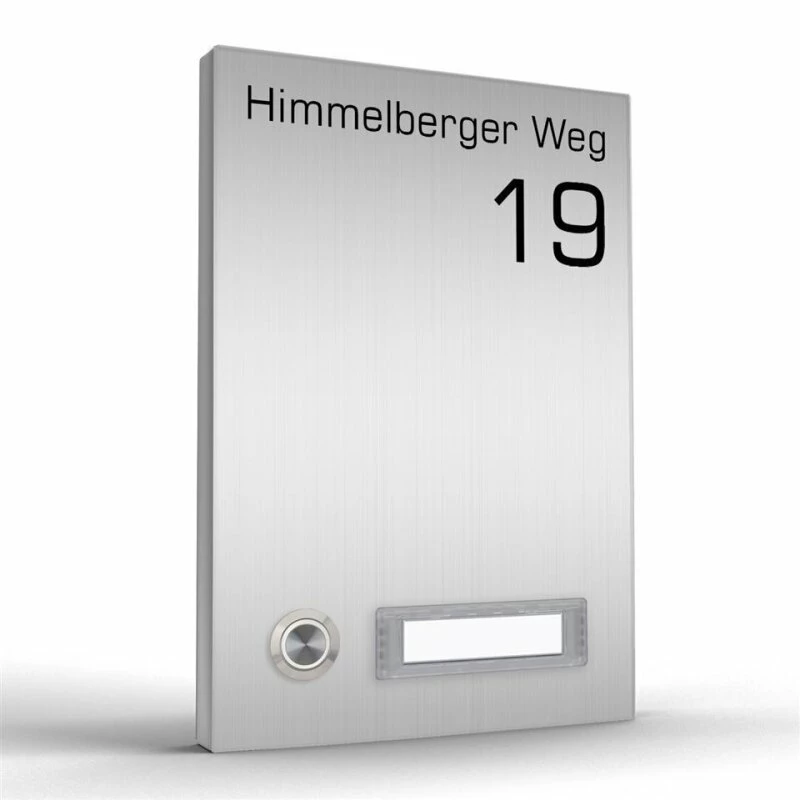 Aufputz Türklingel Einfamilienhaus TERRA ONE In 4 Farben 1 Aufputz Türklingel Einfamilienhaus TERRA ONE In 4 Farben