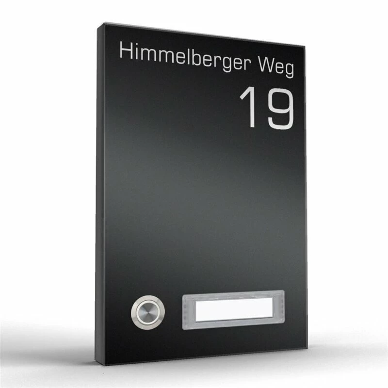 Aufputz Türklingel Einfamilienhaus TERRA ONE In 4 Farben 3 Aufputz Türklingel Einfamilienhaus TERRA ONE In 4 Farben – Bild 3