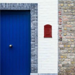 Briefkasten Aluminiumbriefkasten Mailbox Ashford Rot -Türschilder aus Edelstahl Geschäft briefkasten aluminiumbriefkasten mailbox ashford rot5