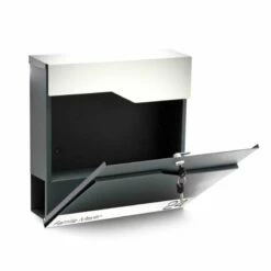 Briefkasten ANTHRAZIT Mit Beschriftung Wandbriefkasten Postkasten Alsfeld 7 Briefkasten ANTHRAZIT Mit Beschriftung Wandbriefkasten Postkasten Alsfeld -Türschilder aus Edelstahl Geschäft briefkasten anthrazit mit beschriftung wandbriefkasten postkasten alsfeld3