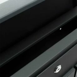 Briefkasten ANTHRAZIT Mit Beschriftung Wandbriefkasten Postkasten Lissabon -Türschilder aus Edelstahl Geschäft briefkasten anthrazit mit beschriftung wandbriefkasten postkasten lissabon5