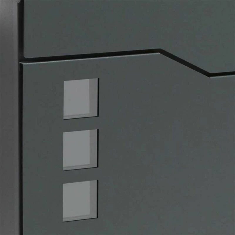 Briefkasten ANTHRAZIT Mit Beschriftung Wandbriefkasten Postkasten Posen 5 Briefkasten ANTHRAZIT Mit Beschriftung Wandbriefkasten Postkasten Posen – Bild 5