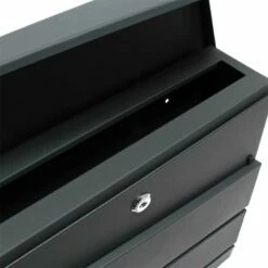 Briefkasten ANTHRAZIT Mit Beschriftung Wandbriefkasten Postkasten Turin -Türschilder aus Edelstahl Geschäft briefkasten anthrazit mit beschriftung wandbriefkasten postkasten turin4