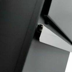 Briefkasten ANTHRAZIT Mit Zeitungsfach Mit Edelstahl Griffleiste & Beschriftung -Türschilder aus Edelstahl Geschäft briefkasten anthrazit mit zeitungsfach mit edelstahl griffleiste beschriftung4