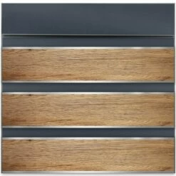 Briefkasten Anthrazit RAL 7016 Verschiedene Massivholzoptiken Mit Edelstahl 13 Briefkasten Anthrazit RAL 7016 Verschiedene Massivholzoptiken Mit Edelstahl -Türschilder aus Edelstahl Geschäft briefkasten anthrazit ral 7016 verschiedene massivholzoptiken mit edelstahl7