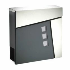 Briefkasten ANTHRAZIT Wandbriefkasten Postkasten Nürnberg