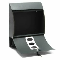 Briefkasten ANTHRAZIT Wandbriefkasten Postkasten Würzburg -Türschilder aus Edelstahl Geschäft briefkasten anthrazit wandbriefkasten postkasten wuerzburg3