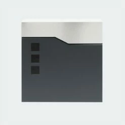 Briefkasten ANTHRAZIT Wandbriefkasten Postkasten Zeitungsfach B-WARE -Türschilder aus Edelstahl Geschäft briefkasten anthrazit wandbriefkasten postkasten zeitungsfach b ware4