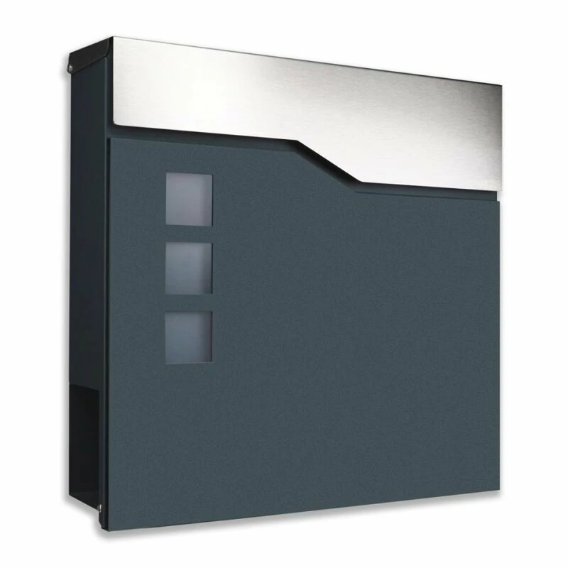 Briefkasten ANTHRAZIT Wandbriefkasten Postkasten Zeitungsfach Erfurt 1 Briefkasten ANTHRAZIT Wandbriefkasten Postkasten Zeitungsfach Erfurt