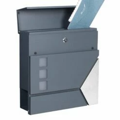 Briefkasten ANTHRAZIT Wandbriefkasten Postkasten Zeitungsfach Steelys3 17 Briefkasten ANTHRAZIT Wandbriefkasten Postkasten Zeitungsfach Steelys3 -Türschilder aus Edelstahl Geschäft briefkasten anthrazit wandbriefkasten postkasten zeitungsfach steelys39